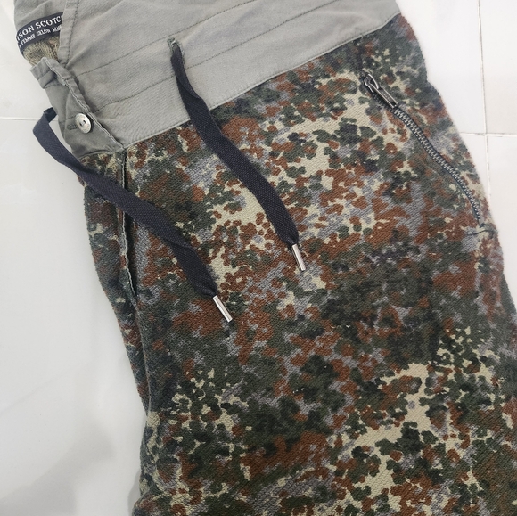 Scotch & Soda Maison Scotch High Waist Camo Pant - Picture 4 of 16